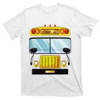 School Bus Halloween Costume Funny Bus Driver T-Shirt