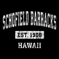 Schofield Barracks Hawaii Hi Vintage Sports Established Doggie Tank