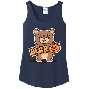 Share Bear Halloween Costume Ladies Essential Tank