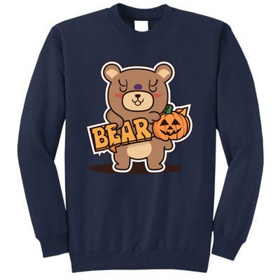 Share Bear Halloween Costume Tall Sweatshirt