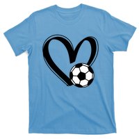 Soccer Ball Heart Gift T-Shirt