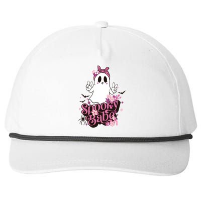 Spooky Babe Halloween Boo Crew Family Matching Great Gift Snapback Five-Panel Rope Hat