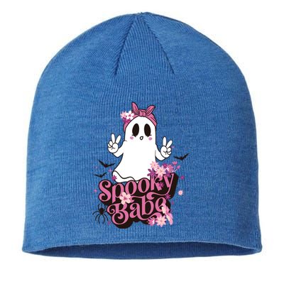 Spooky Babe Halloween Boo Crew Family Matching Great Gift Sustainable Beanie