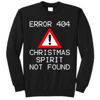 Scrooge Bah Humbug Error 404 Anti Christmas Spirit Sweatshirt