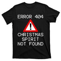 Scrooge Bah Humbug Error 404 Anti Christmas Spirit T-Shirt