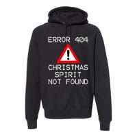 Scrooge Bah Humbug Error 404 Anti Christmas Spirit Premium Hoodie