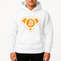 Super Bitcoin Hero Logo Hoodie