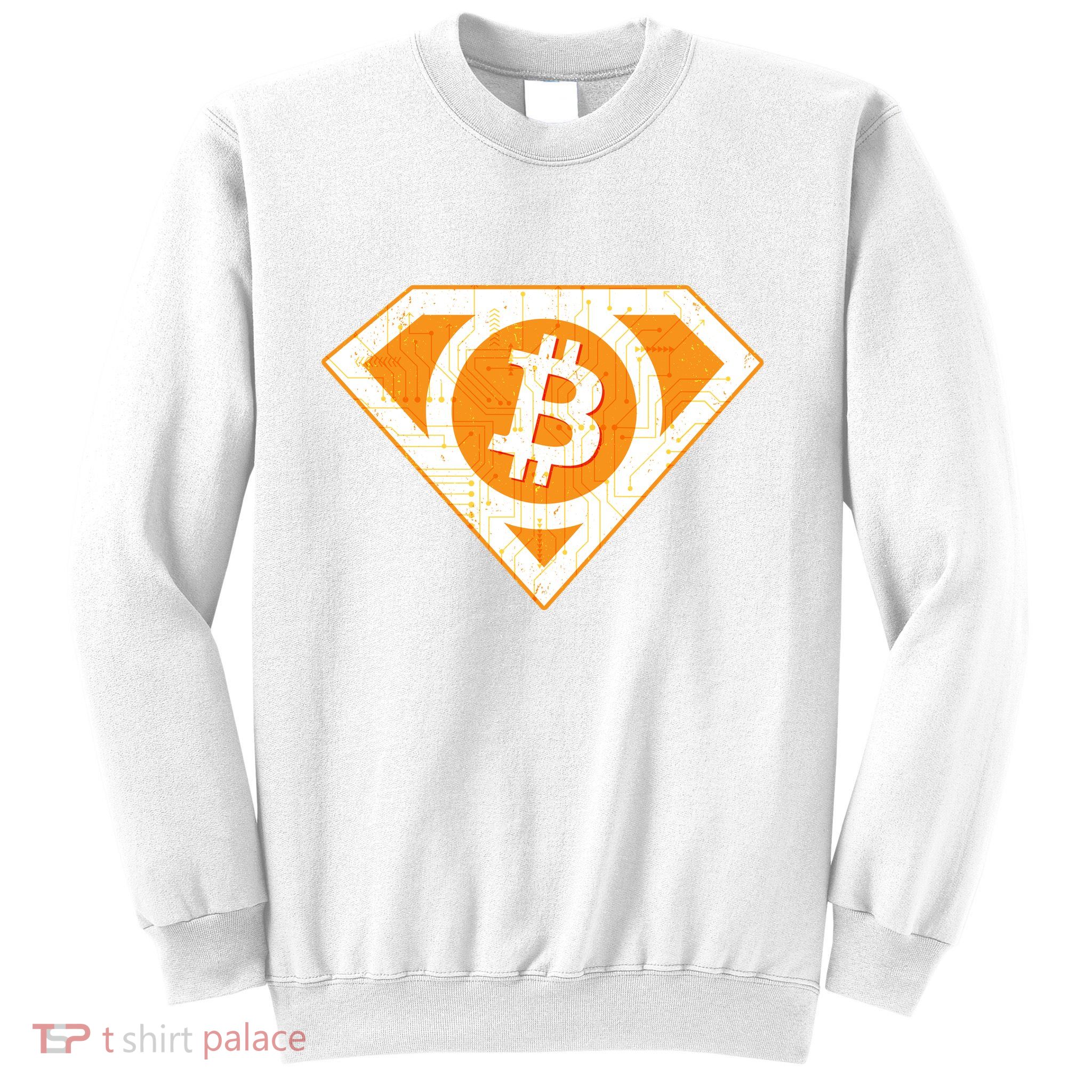 Super Bitcoin Hero Logo Sweatshirt