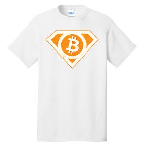 Super Bitcoin Hero Logo Tall T-Shirt