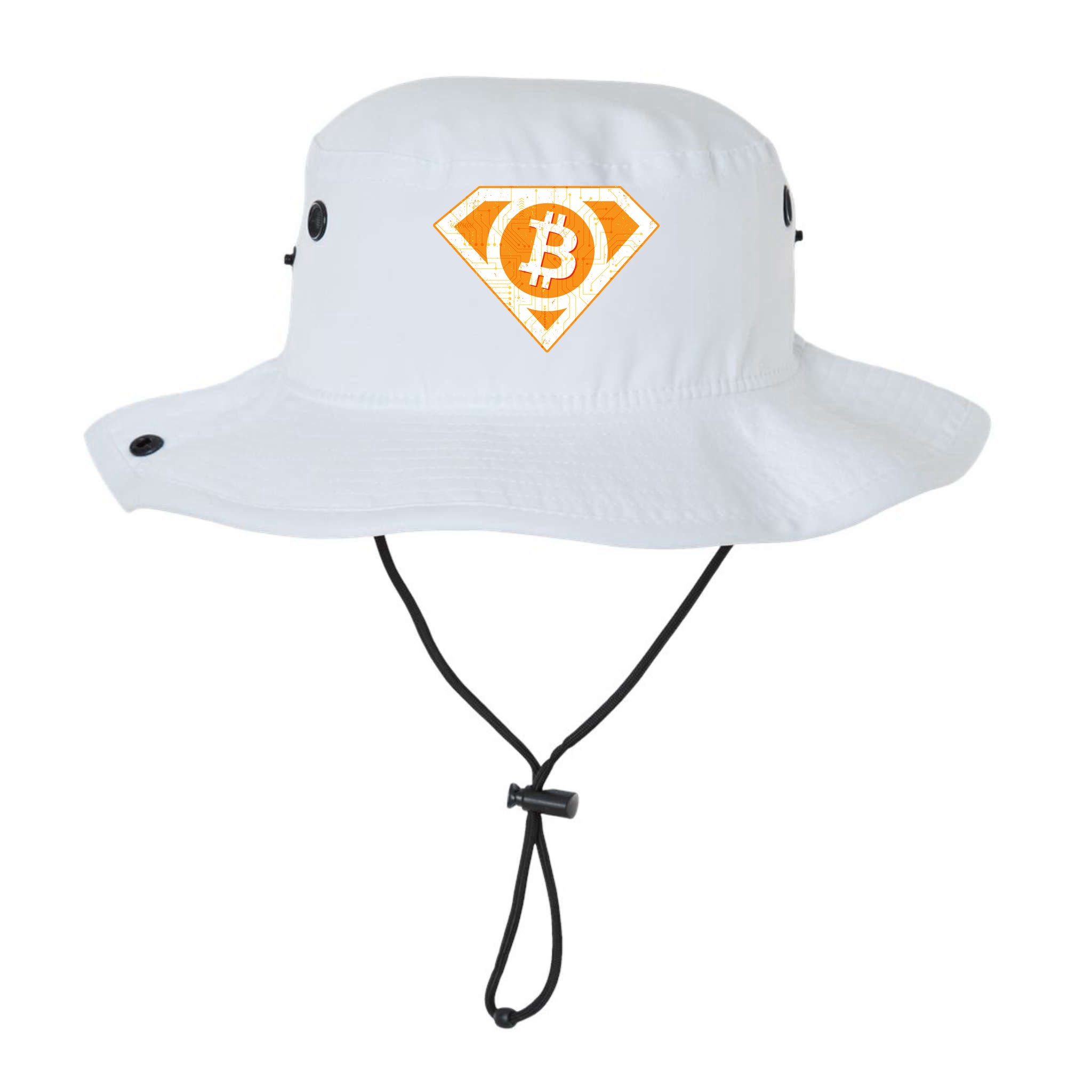 Super Bitcoin Hero Logo Bucket Hat