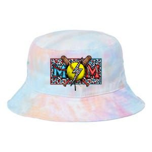 Softball Ball happy Grandma Mother's Day Tie Dye Newport Bucket Hat