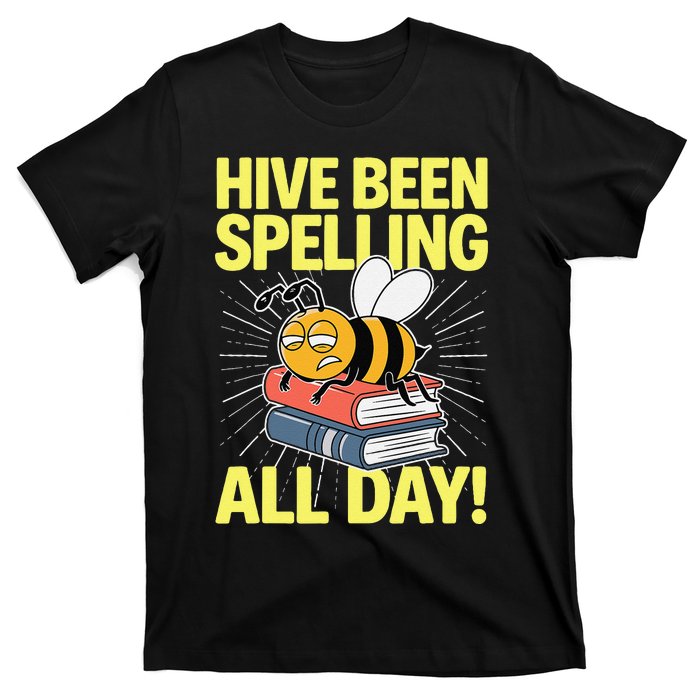 Spelling Bee Humor Spelling Champion Word Nerd Spelling T-Shirt