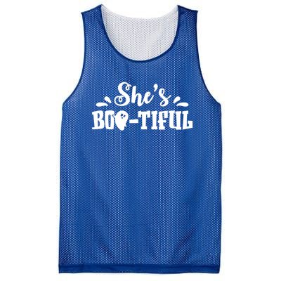 Shes Bootiful Halloween Ghost Matching Cute Cute Gift Mesh Reversible Basketball Jersey Tank