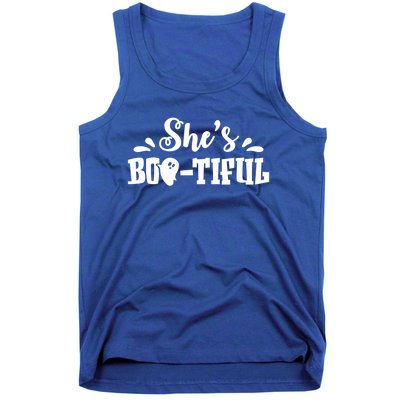 Shes Bootiful Halloween Ghost Matching Cute Cute Gift Tank Top