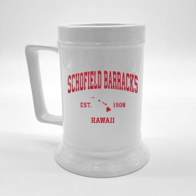 Schofield Barracks Hawaii Hi Vintage Sports Beer Stein