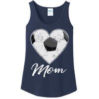 Soccer Ball Heart Mom Fan Gifts Idea Mothrer Sport Lover Ladies Essential Tank