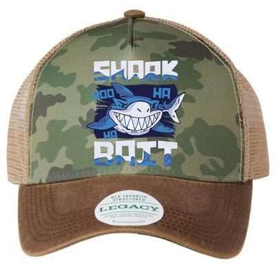 Shark Bait Hoo Ha Ha Funny Funny Shark Of Week Funny Gift Legacy Tie Dye Trucker Hat