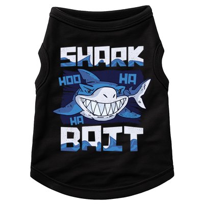 Shark Bait Hoo Ha Ha Funny Funny Shark Of Week Funny Gift Doggie Tank