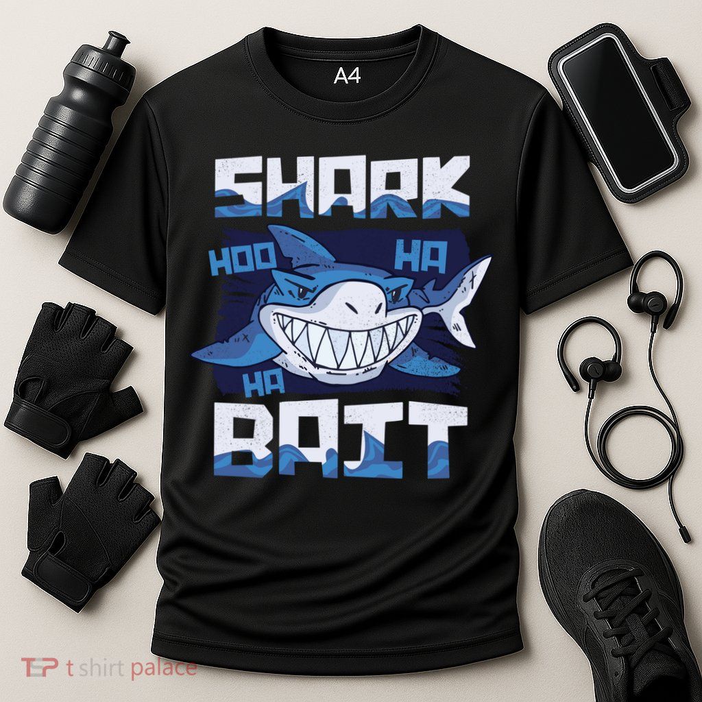 Shark Bait Hoo Ha Ha Funny Funny Shark Of Week Funny Gift Performance Shirt