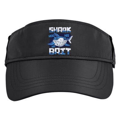 Shark Bait Hoo Ha Ha Funny Funny Shark Of Week Funny Gift Adult Drive Performance Visor