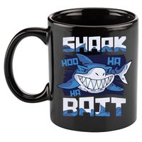 Shark Bait Hoo Ha Ha Funny Funny Shark Of Week Funny Gift 11oz C Handle Ceramic Mug