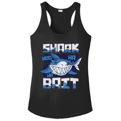 Shark Bait Hoo Ha Ha Funny Funny Shark Of Week Funny Gift Ladies PosiCharge Competitor Racerback Tank