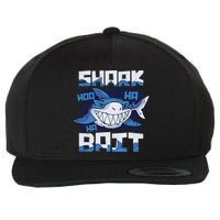 Shark Bait Hoo Ha Ha Funny Funny Shark Of Week Funny Gift Wool Snapback Cap