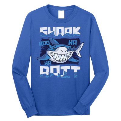 Shark Bait Hoo Ha Ha Funny Funny Shark Of Week Funny Gift Long Sleeve Shirt