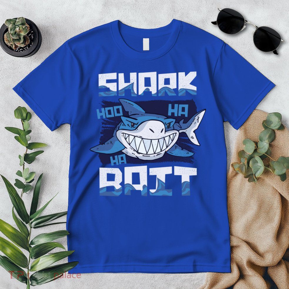 Shark Bait Hoo Ha Ha Funny Funny Shark Of Week Funny Gift Premium T-Shirt