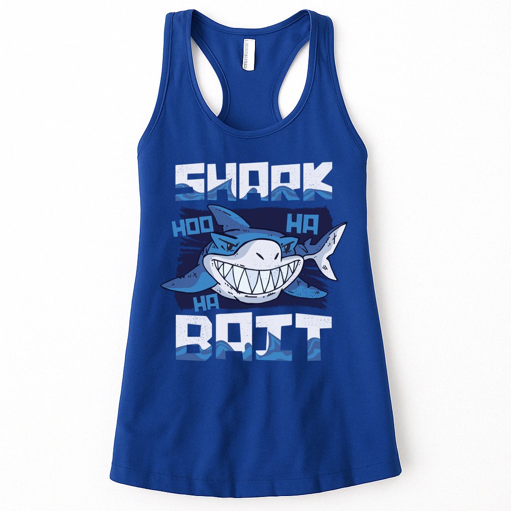 Shark Bait Hoo Ha Ha Funny Funny Shark Of Week Funny Gift Womens Tank Top