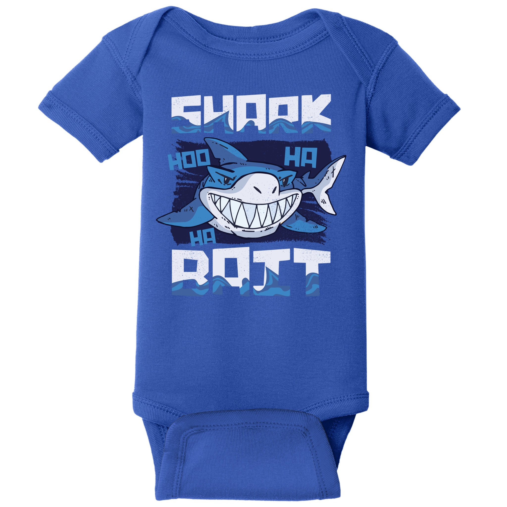 Shark Bait Hoo Ha Ha Funny Funny Shark Of Week Funny Gift Baby Bodysuit