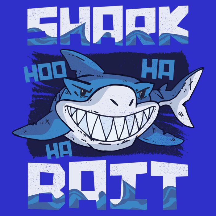 Shark Bait Hoo Ha Ha Funny Funny Shark Of Week Funny Gift Baby Bodysuit