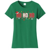 SantaS Big Ho Ho Ho And His Hat Christmas Women's T-Shirt