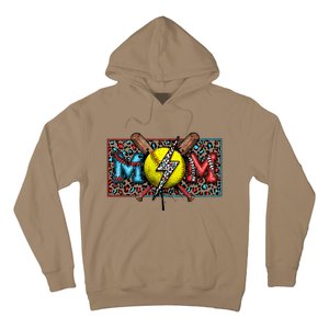 Softball Ball Happy Grandma Mother's Day Hoodie