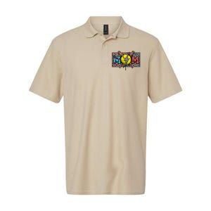 Softball Ball Happy Grandma Mother's Day Softstyle Adult Sport Polo