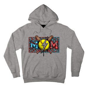 Softball Ball Happy Grandma Mother's Day Tall Hoodie