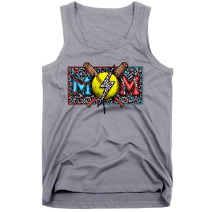 Softball Ball Happy Grandma Mother's Day Tank Top