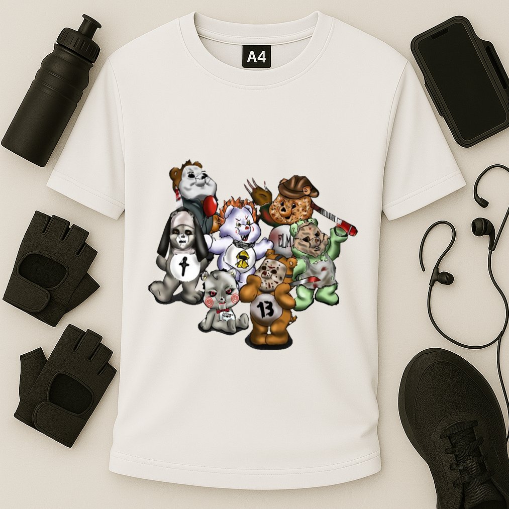 Scare Bears Halloween Creepy Performance Shirt