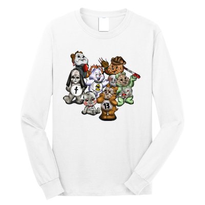 Scare Bears Halloween Creepy Long Sleeve Shirt