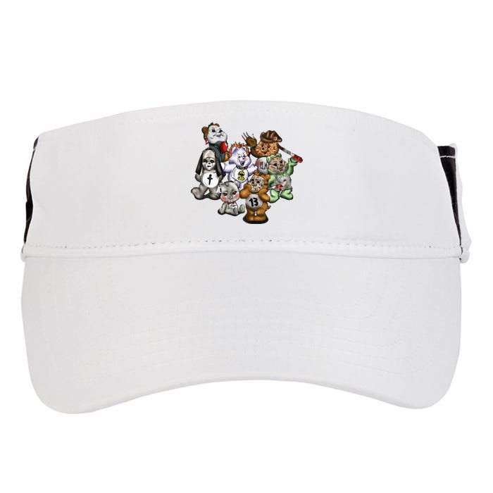 Scare Bears Halloween Creepy Adult Drive Performance Visor
