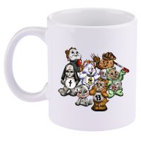 Scare Bears Halloween Creepy 11oz C Handle Ceramic Mug