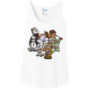 Scare Bears Halloween Creepy Ladies Essential Tank