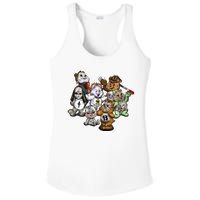 Scare Bears Halloween Creepy Ladies PosiCharge Competitor Racerback Tank