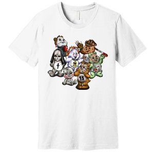 Scare Bears Halloween Creepy Premium T-Shirt