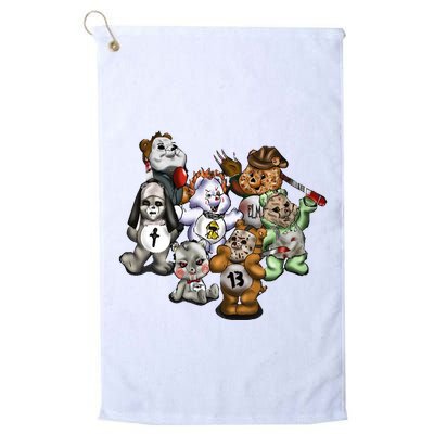 Scare Bears Halloween Creepy Golf Towel