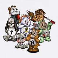 Scare Bears Halloween Creepy Visor