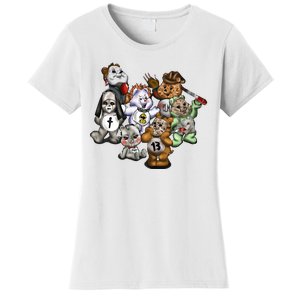 Scare Bears Halloween Creepy Women's T-Shirt