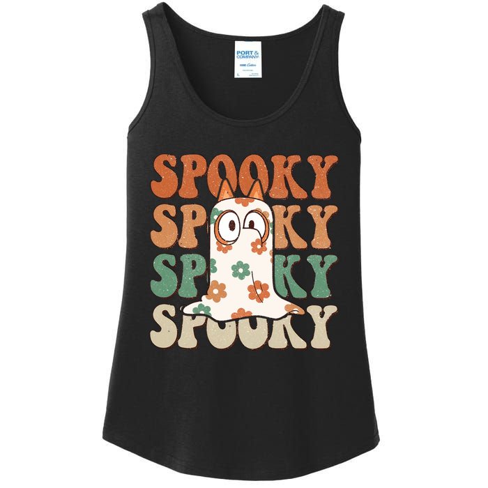 Spooky Bingo Happy Heelerween Halloween Bingo Boo Trick Or Treat Ladies Essential Tank