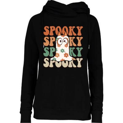 Spooky Bingo Happy Heelerween Halloween Bingo Boo Trick Or Treat Womens Funnel Neck Pullover Hood