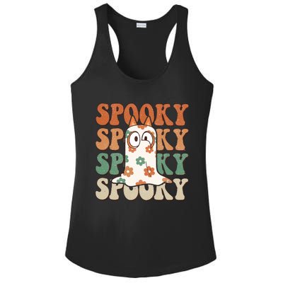 Spooky Bingo Happy Heelerween Halloween Bingo Boo Trick Or Treat Ladies PosiCharge Competitor Racerback Tank